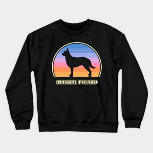 Berger Picard Vintage Sunset Dog Crewneck Sweatshirt